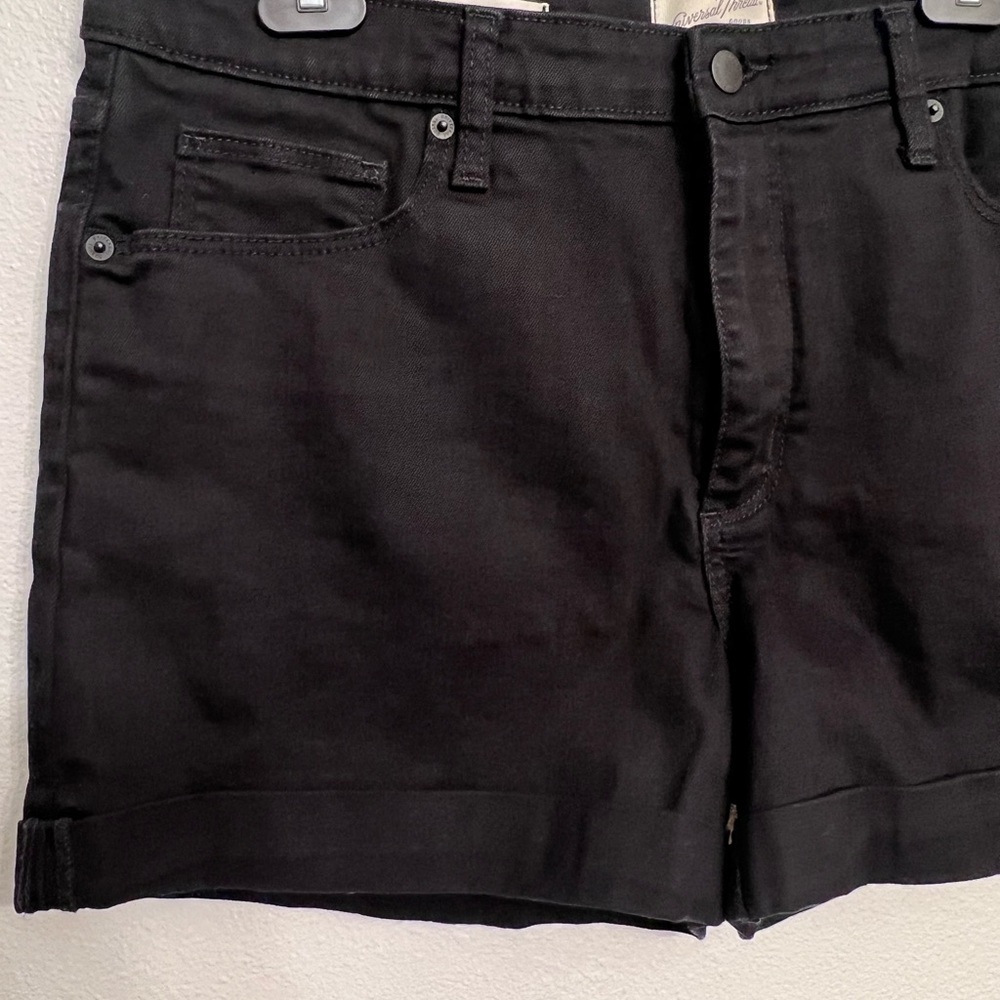 Universal Thread Black Jean Shorts - Picture 2 of 11